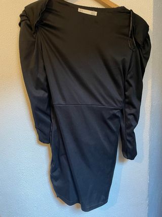 Vestido negro lentejuelas Ideal para Nochevieja