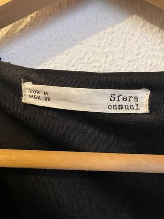 Vestido negro lentejuelas Ideal para Nochevieja