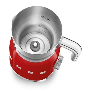 Espumador de leche Smeg Rojo MFF11RDEU