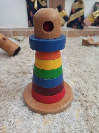 Juguetes de madera educativos