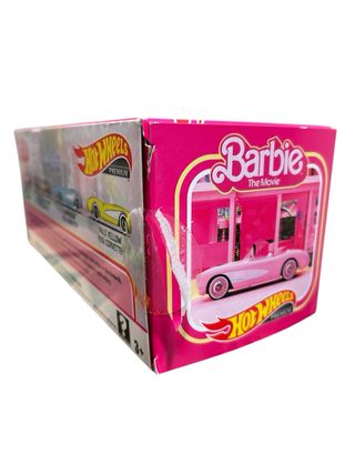 Hot Wheels Barbie Corvette Collector Set
