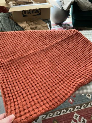 2 Fundas Cojín IKEA Naranja