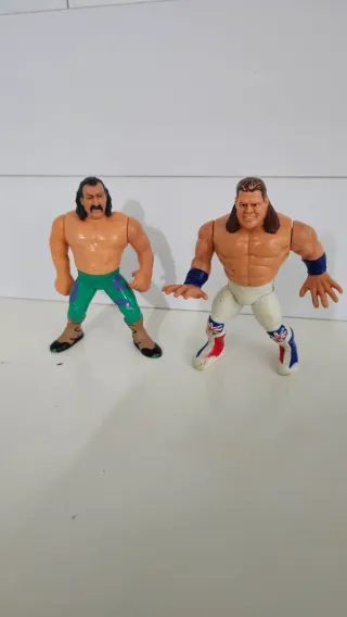 Figuras WWE Lucha Libre,Jacks Robert y Bulldog