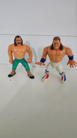 Figuras WWE Lucha Libre,Jacks Robert y Bulldog