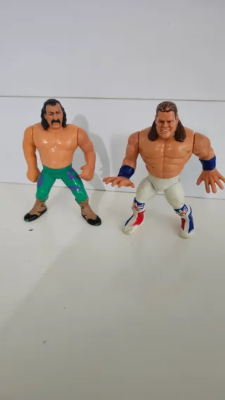 Figuras WWE Lucha Libre,Jacks Robert y Bulldog