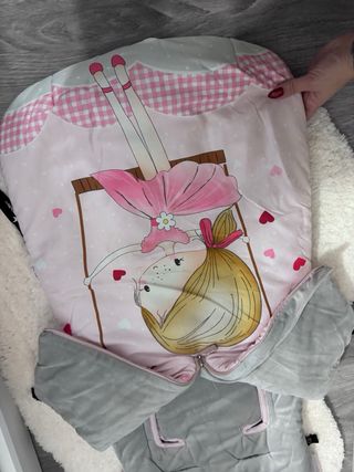 Saco de carrito bebé niña