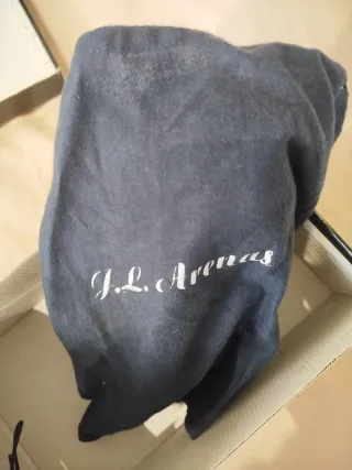 Zapatos J. L. Arenas Boda Talla 42 Negros