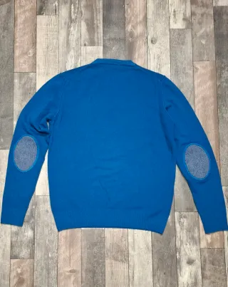 Fred Perry Pullover Lana Blu Taglia M