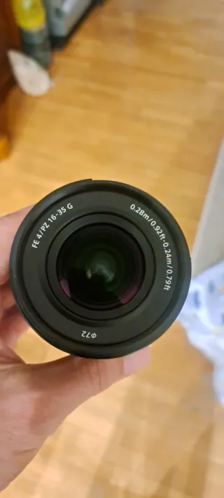 Objetivo Sony FE PZ 16-35mm G f/4