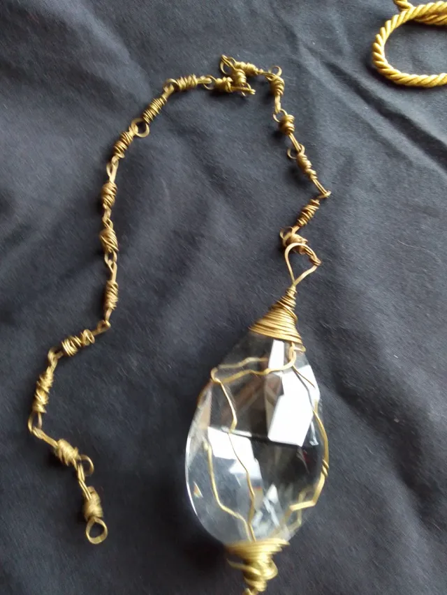 2 Cortinas Cristal y Borla Roja