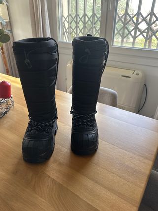 Botas de nieve mujer negras
