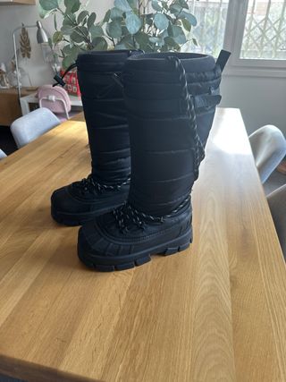 Botas de nieve mujer negras