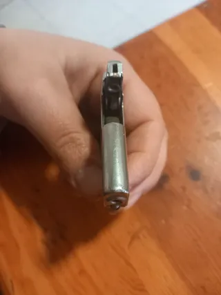 Mechero antiguo Corona con escudo