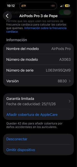 Airpods Pro 3ª Gen Blancos