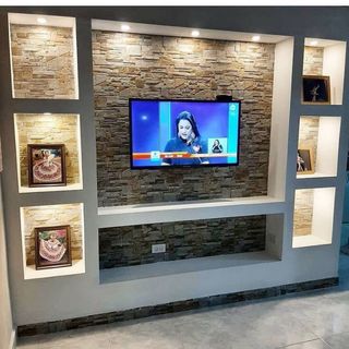 Muebles ,estanterías y baldas flotantes de pladur.