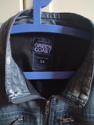 Chaqueta polipiel talla 54