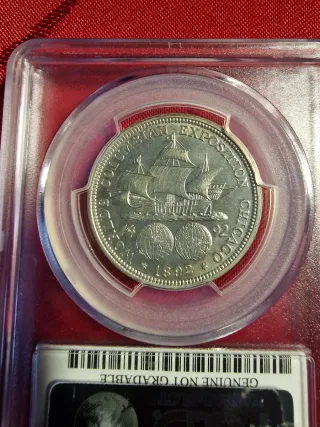 Stati Uniti - anno 1892 - Moneta 50 Cts. Columbian