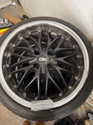 Llantas GK 4x100 ET20  18x8J