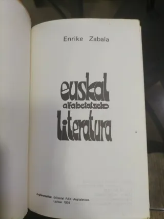 Euskal alfabetatzeko literatura