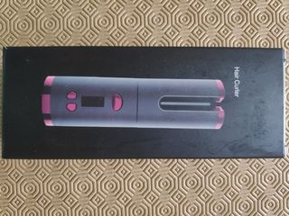 Modelador de Cabelo Cinza e Rosa