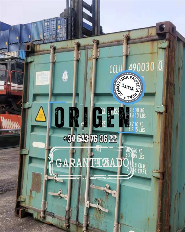 Contenedor 20' DV CW en Madrid