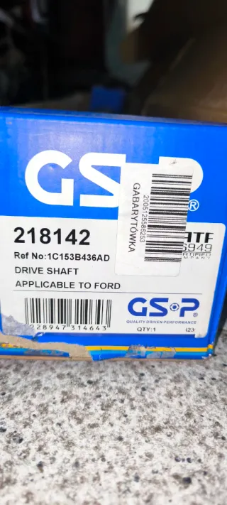 Palier derecho Ford Transit gs p