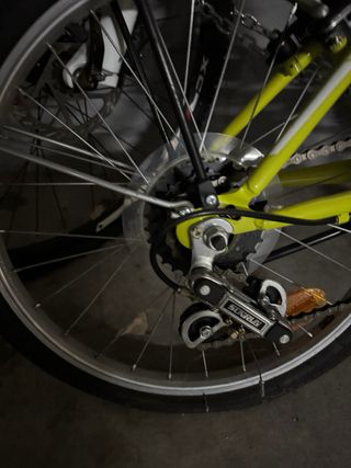 Bicicleta Plegable Park Verde