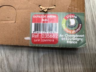 Juego Herramientas Jardín Niños Madera y Metal