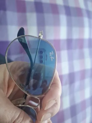 Gafas de sol Ray-Ban Aviator Azul Dorado