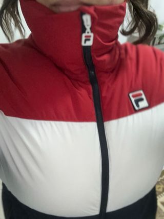 Giubbotto Bomber Fila M/38/10 Rosso Bianco Blu