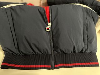 Giubbotto Bomber Fila M/38/10 Rosso Bianco Blu