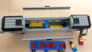 LEGO 4547 Club Car Tren completo y original