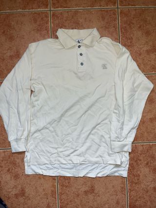 Polo Calvin Klein Manga Larga