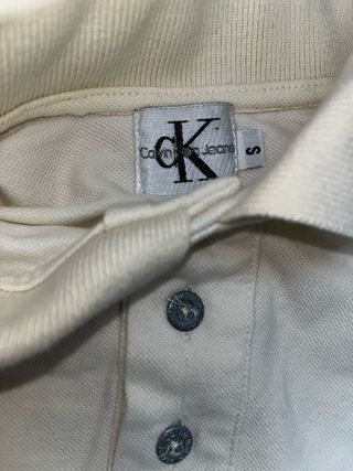 Polo Calvin Klein Manga Larga