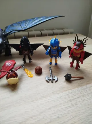 Playmobil Lote Dragons Trajes Vuelo