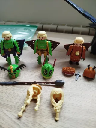 Playmobil Lote Dragons Trajes Vuelo