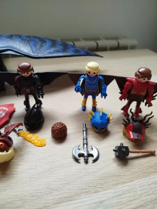 Playmobil Lote Dragons Trajes Vuelo