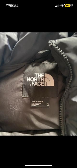 Plumas The North Face Verde y Negro