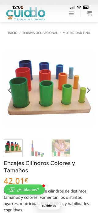 Lote Juguetes madera Montessori/Waldorf 1-3 años