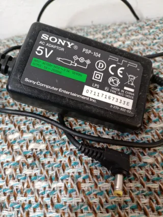 Cargador Sony PSP - Sony PSP-104 original Sony PSP