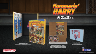 Hammerin Harry Edición Coleccionista Nintendo NES