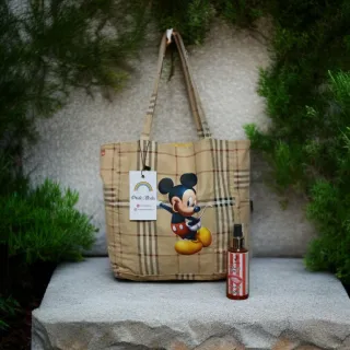 Mini Tote 100% Cotone + Profumo Omaggio