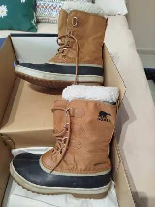 Botas de Invierno Sorel Marrones y Negras