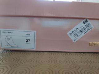 Botins Castanhos Salto Bloco