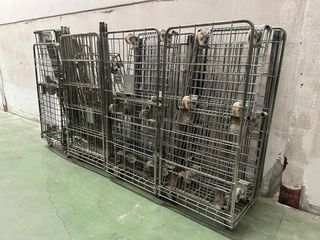 Jaulas metálicas para transporte