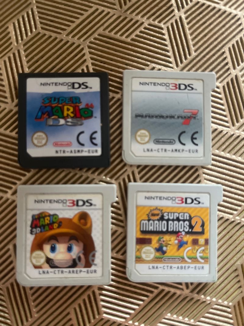 Imagen de 4 Juegos Mario Bros Nintendo DS/3DS