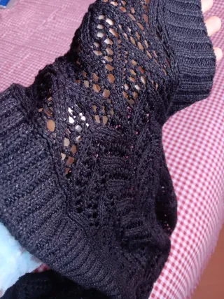 Jersey Mango Hilo Metalizado Talla M