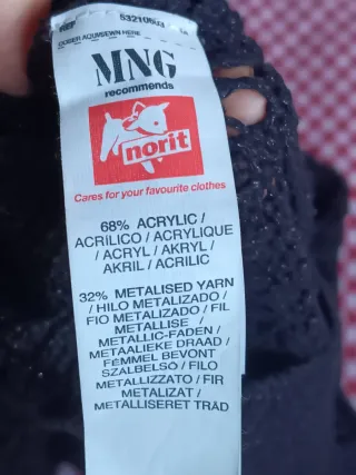 Jersey Mango Hilo Metalizado Talla M