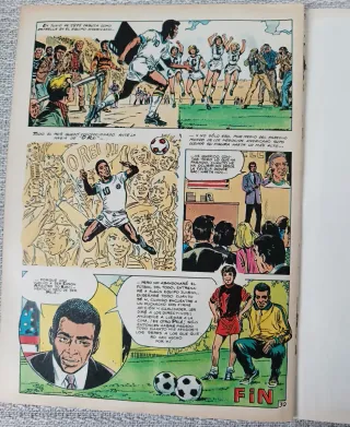 Cómic Biografías n° 10 Serie Deporte PELÉ 1984