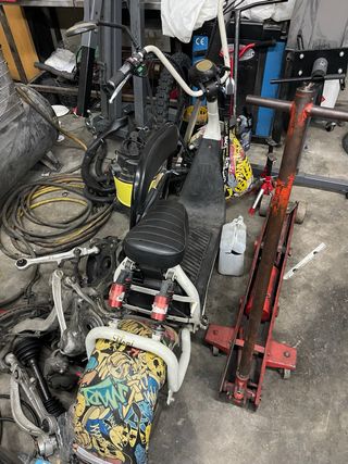 Patinete eléctrico para piezas